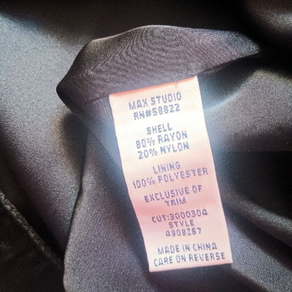 Max Studio Y2K Black Velvet Mini Cocktail Dress (Size Small) - Picture 2 of 8